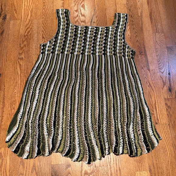 Unbranded handmade crochet tank top/dress size medium/large - Picture 3 of 4